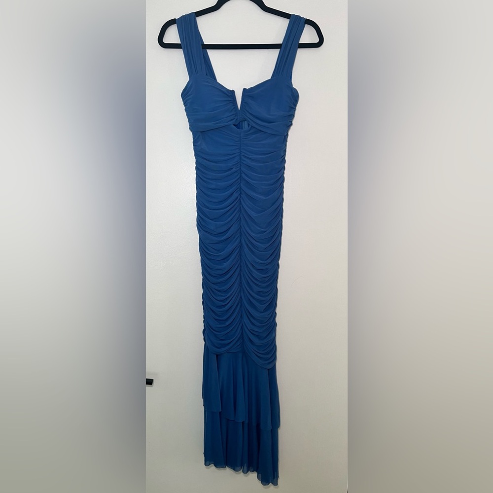 Hello Molly blue dress midi